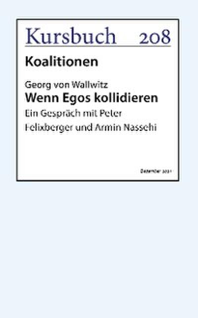 Wenn Egos kollidieren
