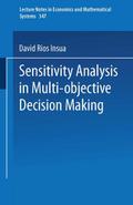 Sensitivity Analysis in Multi-objective Decision M