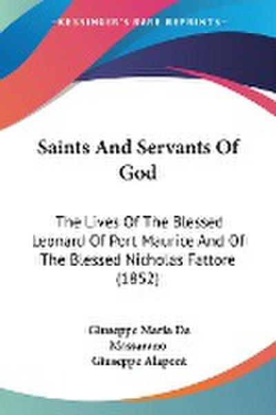 Saints And Servants Of God