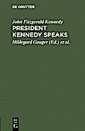 President Kennedy speaks
