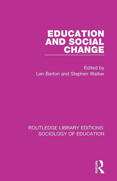 Education and Social Change