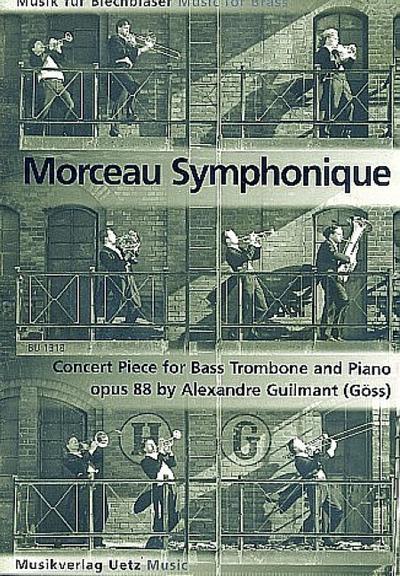 Morceau symphonique op.88für Baßposaune und Klavier