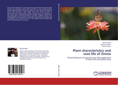 Plant characteristics and vase life of Zinnia