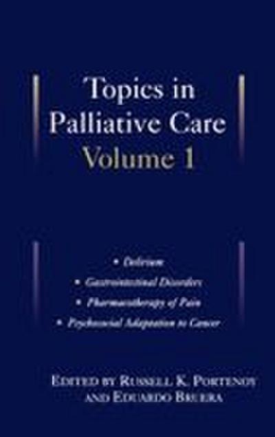 Topics in Palliative Care