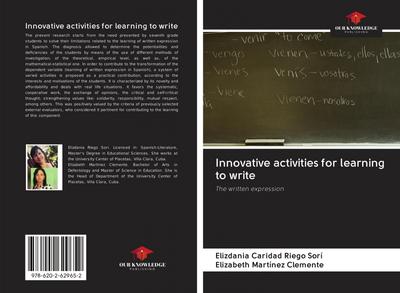 Innovative activities for learning to write