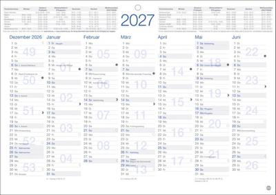 Tafelkalender A4 2027