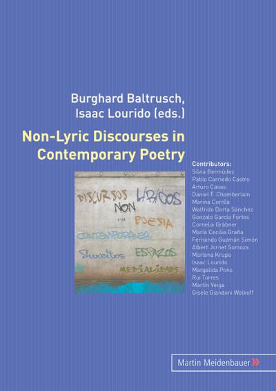 Non-Lyric Discourses in Contemporary Poetry