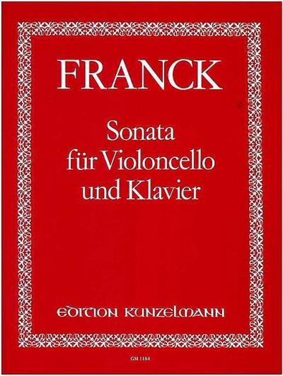 Sonatefür Violoncello und Klavier