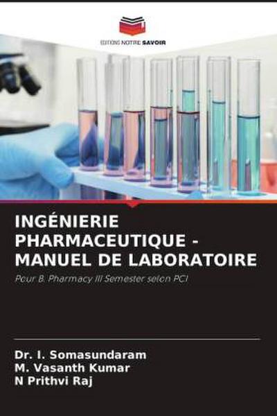 INGÉNIERIE PHARMACEUTIQUE - MANUEL DE LABORATOIRE