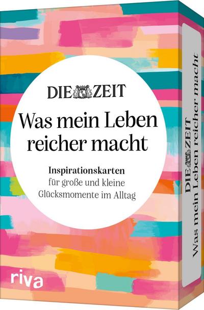 DIE ZEIT »Was mein Leben reicher macht« - Inspirationskarten für große und kleine Glücksmomente im Alltag