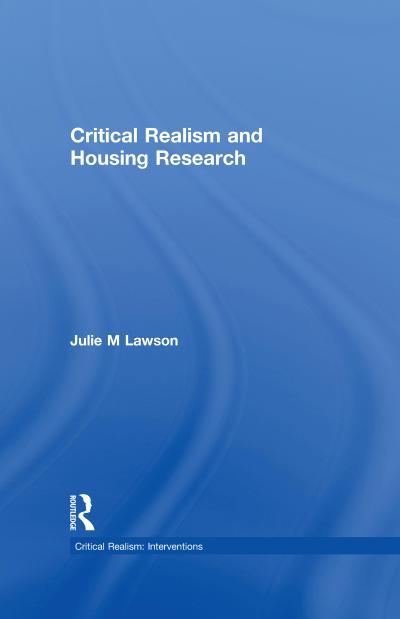 Critical Realism and Housing Research