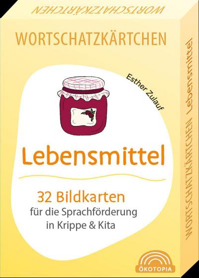 Wortschatzkärtchen: Lebensmittel