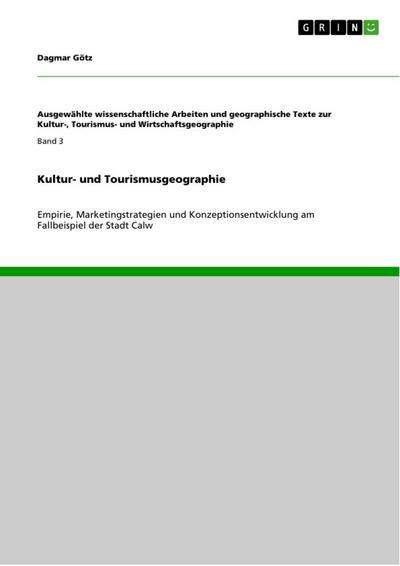 Kultur- und Tourismusgeographie