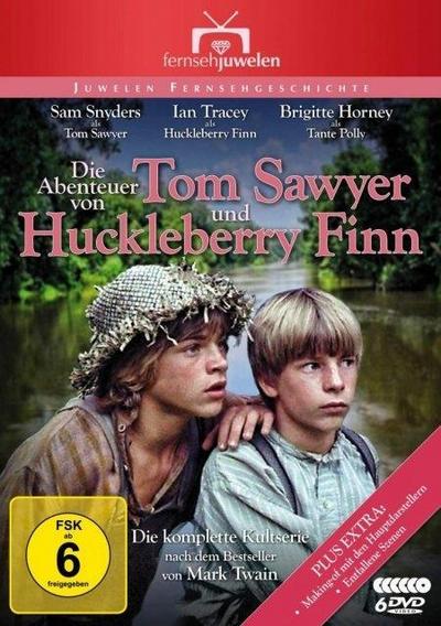 Die Abenteuer von Tom Sawyer und Huckleberry Finn - Die komplette Serie. 4 DVDs