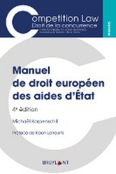 Manuel de droit européen des aides d’État
