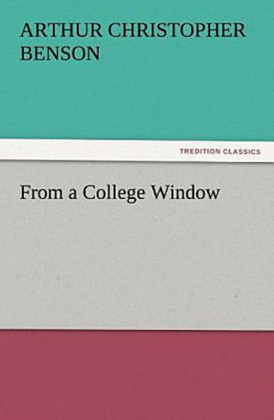 From a College Window