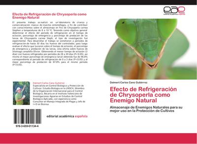 Efecto de Refrigeración de Chrysoperla como Enemigo Natural