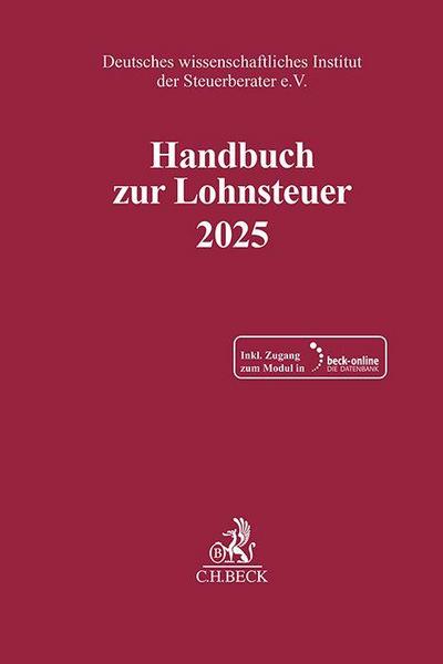 Handbuch zur Lohnsteuer 2025. LSt 2025