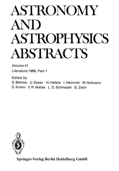 Literature 1986, Part 1