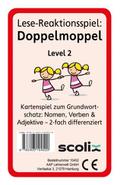 Lese-Reaktionsspiel: Doppelmoppel Level 2