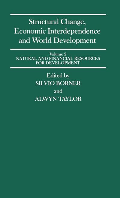 Structural Change, Economic Interdependence and World Development