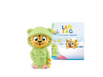 tonies Hörfiguren für Toniebox, Leos Tag – Es ist so weit – Badezeit!, Hörspiel mit Liedern für Kinder ab 3 Jahren, Spielzeit ca. 50 Minuten
