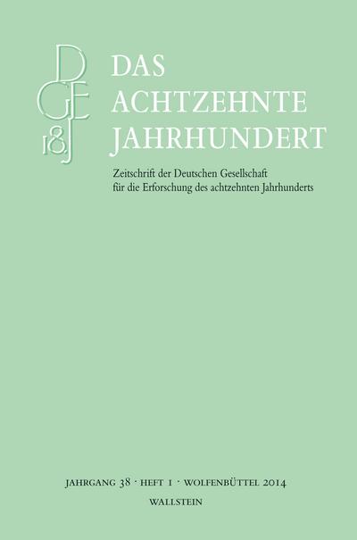 Das achtzehnte Jahrhundert 38/1