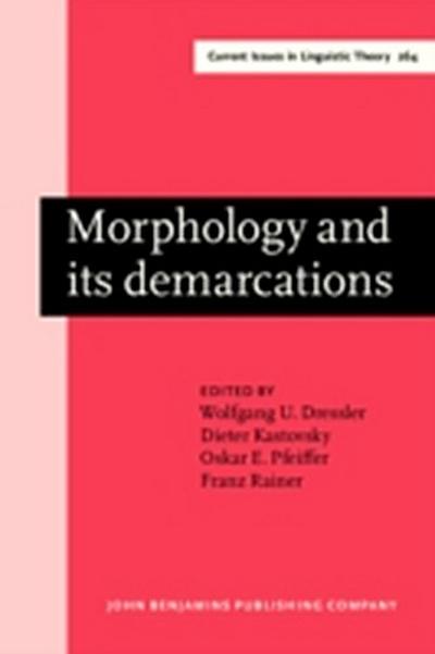 Morphology and its demarcations