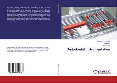Periodontal instrumentation