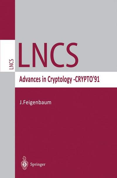Advances in Cryptology - CRYPTO ’91