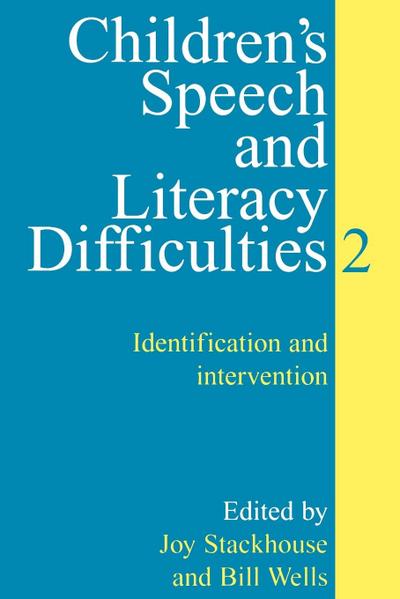 Children’s Speech and Literacy Difficulties