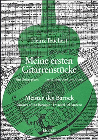 Meine ersten Gitarrenstücke Meister des Barock