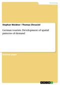 German tourists. Development of spatial patterns of demand