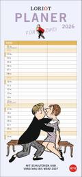 Loriot Planer für zwei 2026
