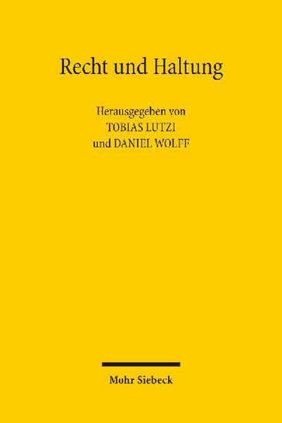 Recht und Haltung
