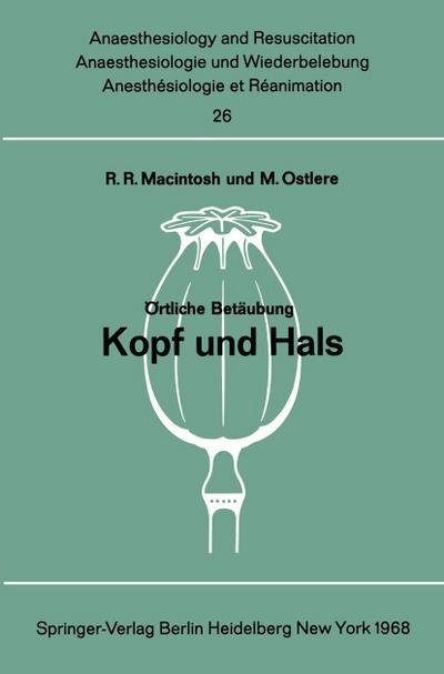 Örtliche Betäubung