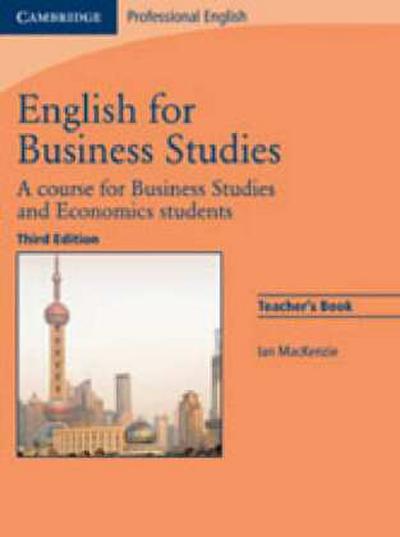English for Business Studies (Third edition) English for Business Studies C1, 3rd edition