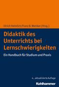 Didaktik des Unterrichts bei Lernschwierigkeiten