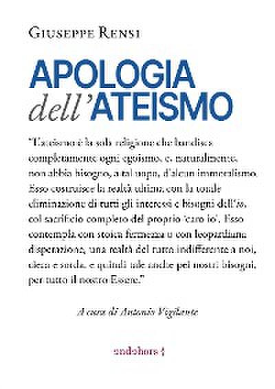 Apologia dell’ateismo