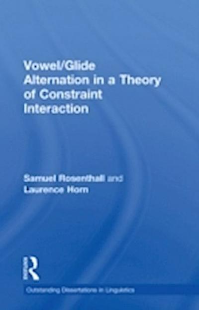 Vowel/Glide Alternation in a Theory of Constraint Interaction