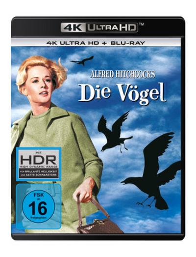 Vögel, Die  (UHD+BR)  Hitchcock  Min: 119/DD/WS  2Disc