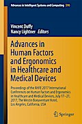 Advances in Human Factors and Ergonomics in Healthcare and Medical Devices