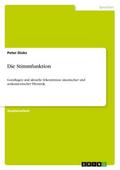 Die Stimmfunktion