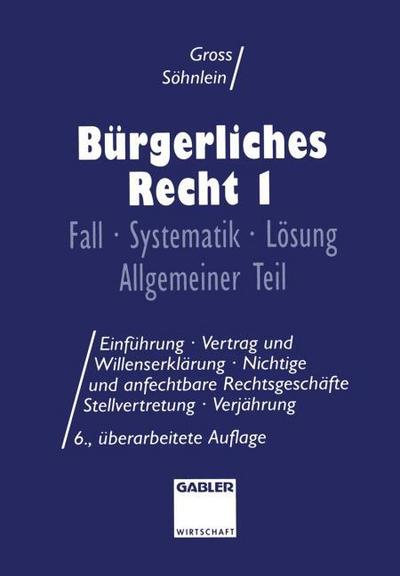 Bürgerliches Recht 1