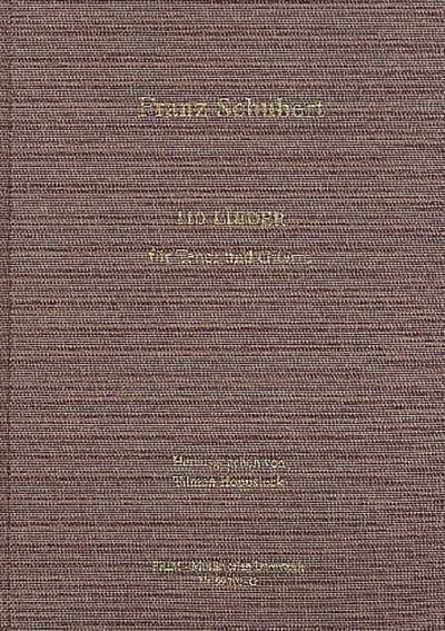 110 Liederfür Tenor und Gitarre