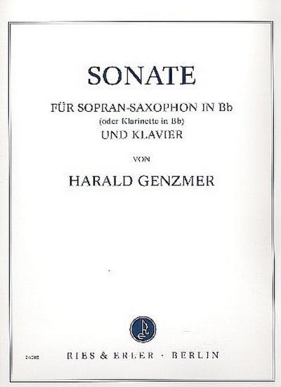 Sonate für Sopransaxophon undKlavier