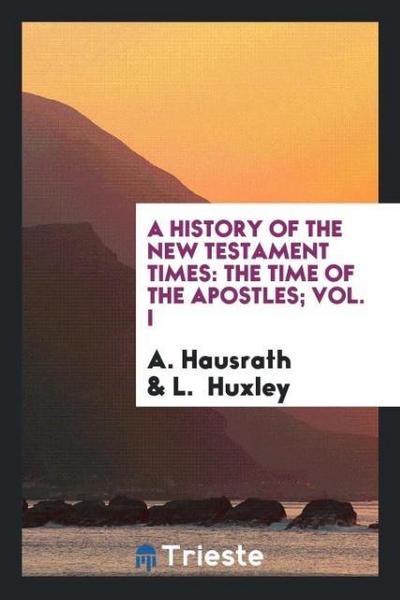 A history of the New Testament times