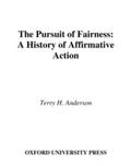 Pursuit of Fairness