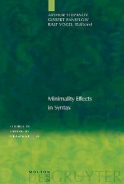 Minimality Effects in Syntax