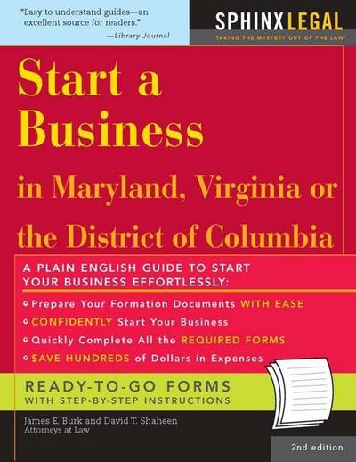 Start a Business in Maryland, Virginia, or the District of Columbia